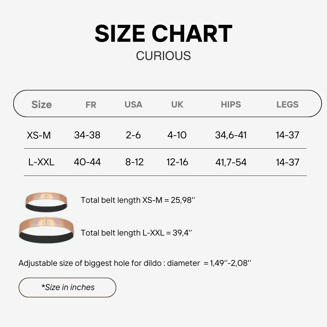 Curious Leðurlíkis Harness