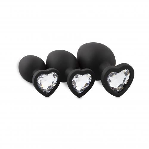 Hjarta Demants Buttplug Sett