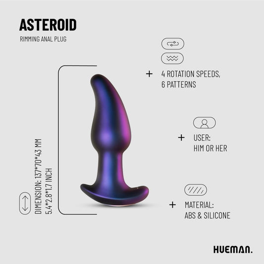 Asteroid Rimming Anal Plug