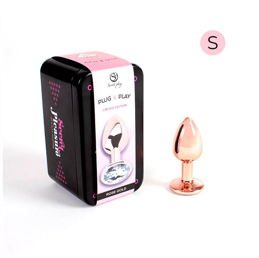 Rósagull Butt Plug