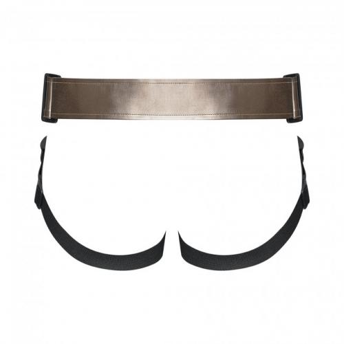 Curious leðurlíkis harness
