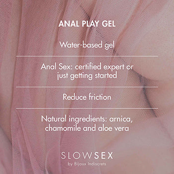 Slow Sex - Anal Play Gel
