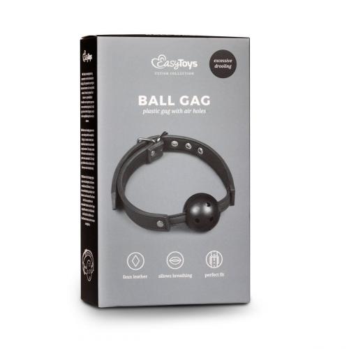 Ball Gag með loftgötum