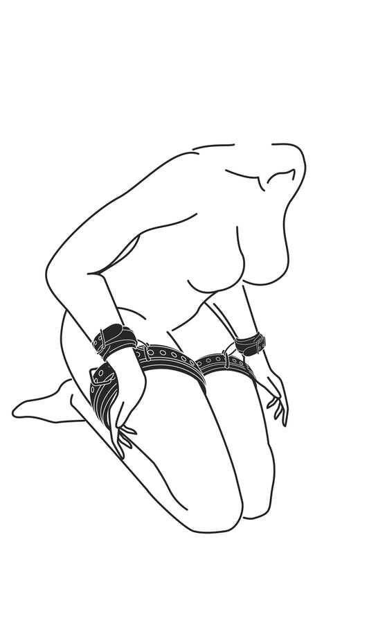 Læra & úlnliðs bindisett