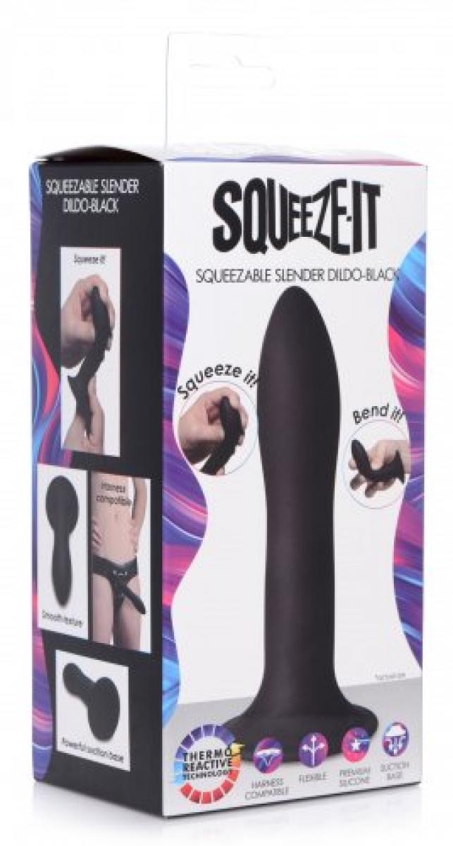 Squeeze-it sveigjanlegur dildó