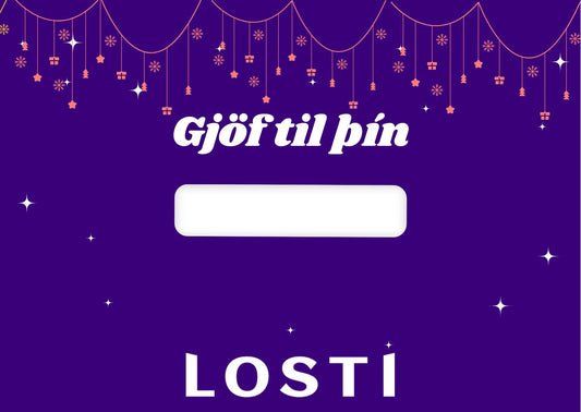 Jóla gjafabréf / Holiday Gift Card