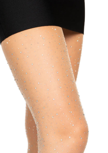 Petra Rhinestone Sokkabuxur