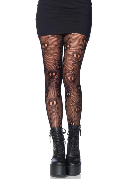 Pirate Booty Fishnet Sokkabuxur