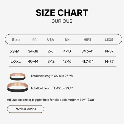 Curious Leðurlíkis Harness