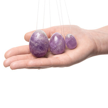 Yoni Egg Sett Amethyst