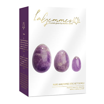 Yoni Egg Sett Amethyst