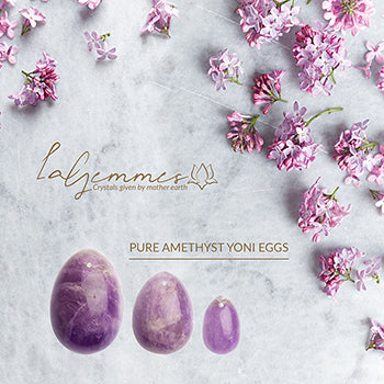 Yoni Egg Sett Amethyst