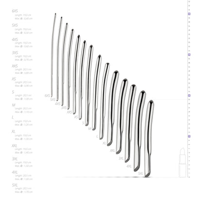 Penis Plug Set - 14 stykki