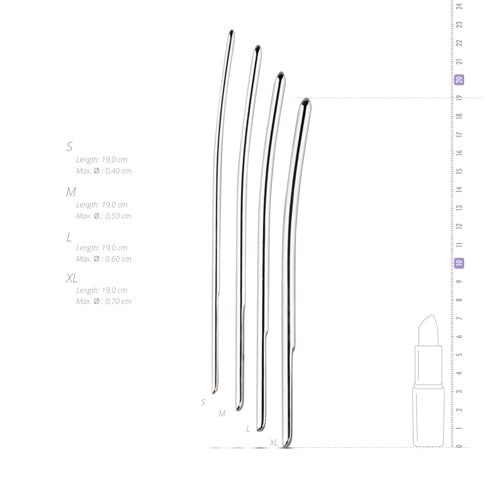 Sinner Penis Plug Sett176 - 9mm-12mm