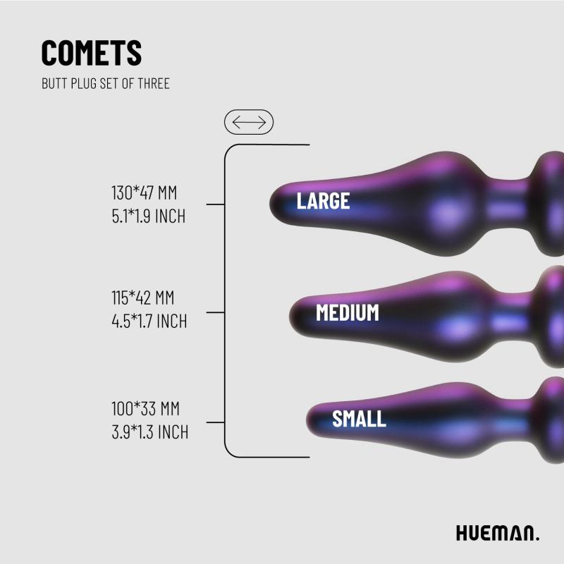 Comets Butt Plug Sett