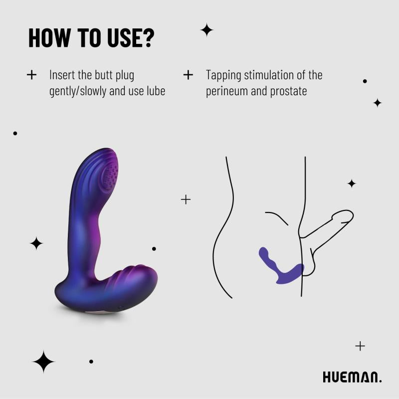 Galaxy Tapping Butt Plug