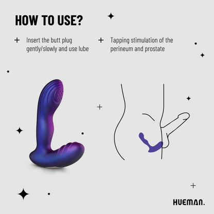 Galaxy Tapping Butt Plug