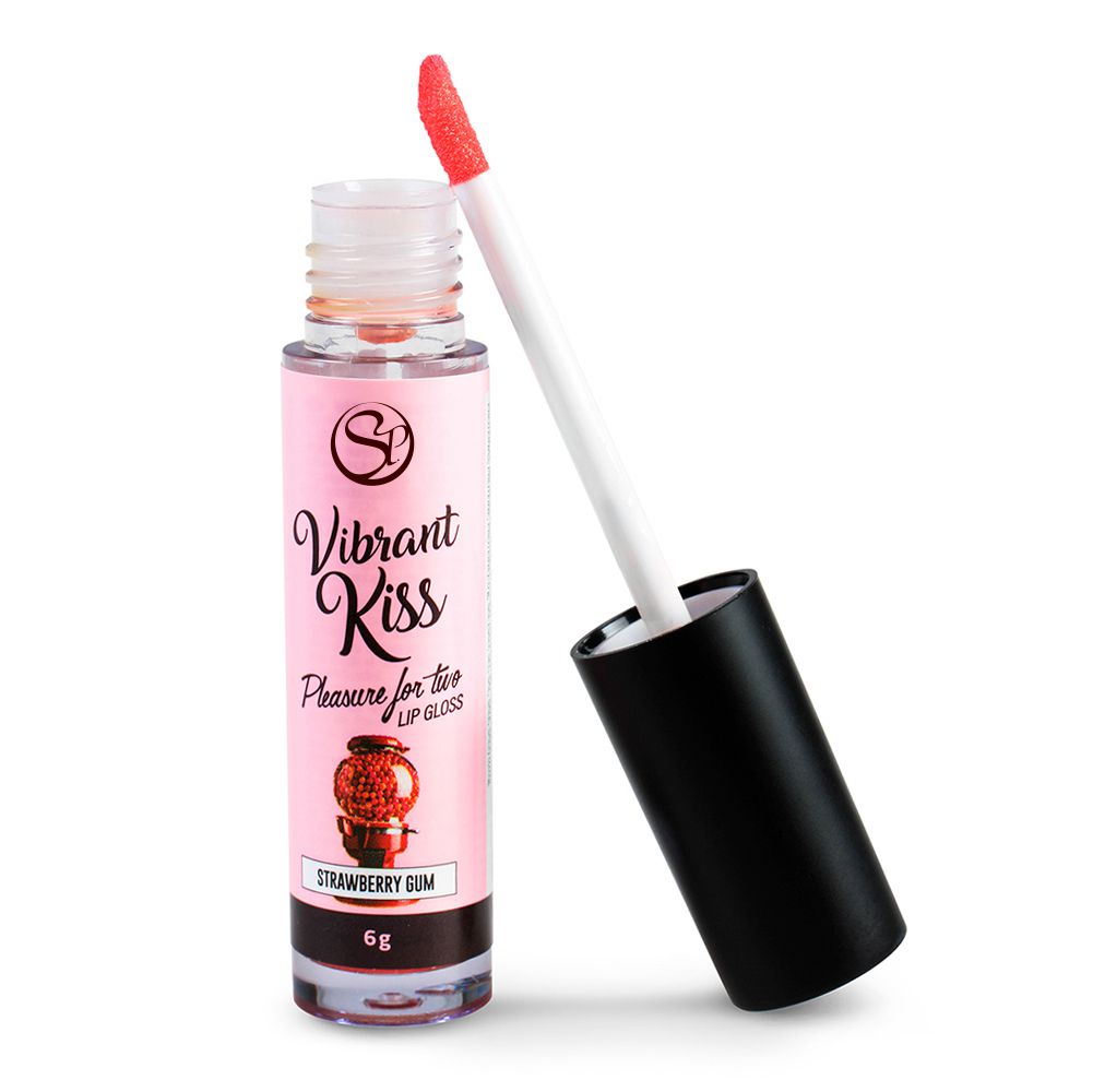 Vibrant Kiss - Strawberry Gum Lip Gloss