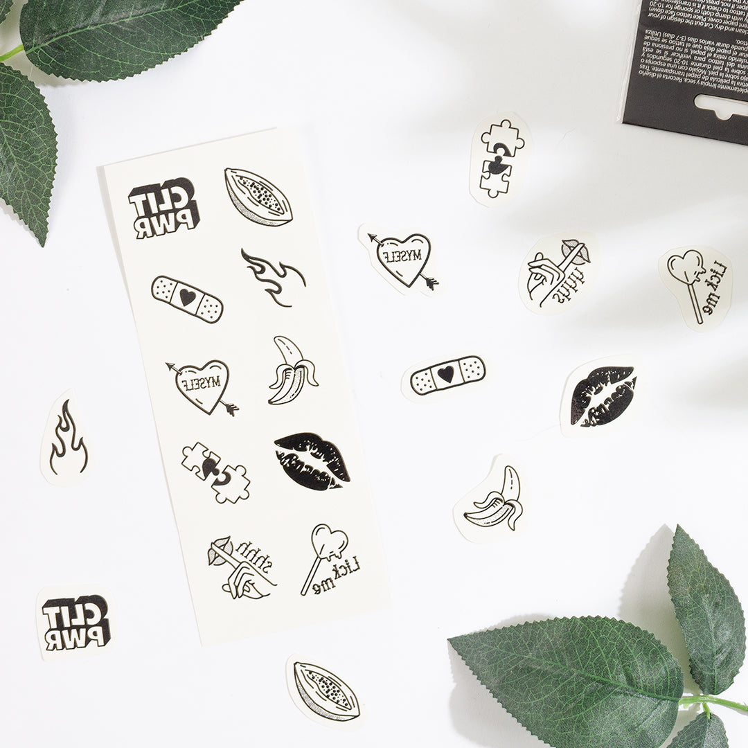 Temporary Tattoo - 10 stk.