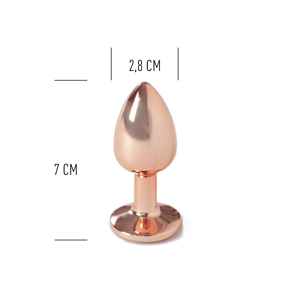 Rósagull Butt Plug