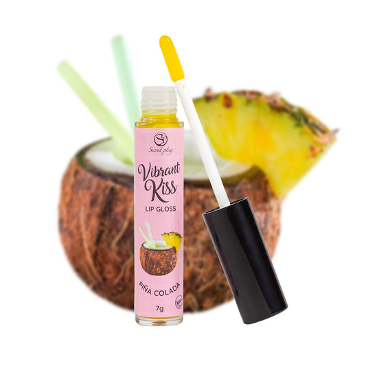 Vibrant Kiss Lip Gloss - Piña Colada