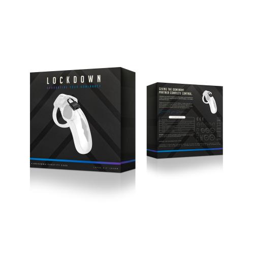 Lockdown typpabúrt - glært