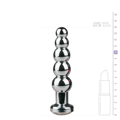 Kúlu Butt Plug - Málmur