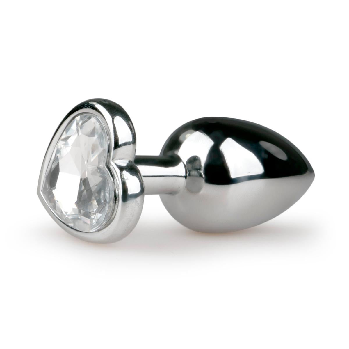 Silfur plug clear crystal - small