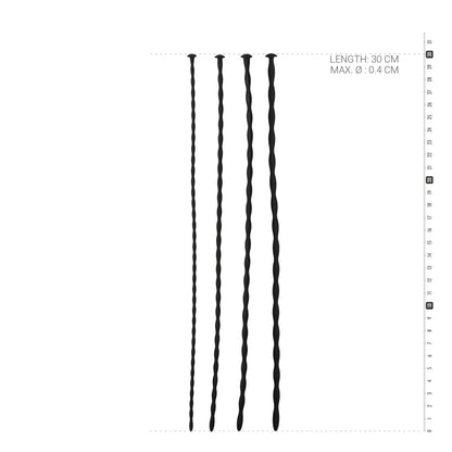 Sílikon penis plug sett - Sinner 090