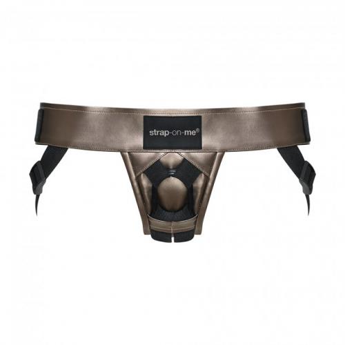 Curious leðurlíkis harness