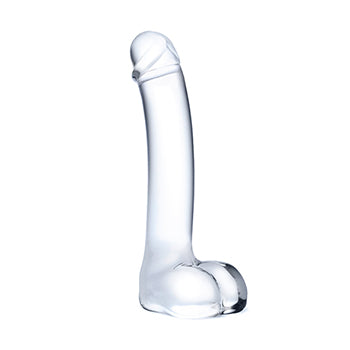 Gler dildó - 18 cm