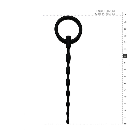 Sílikon Penis Plug með hring 093