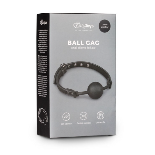 Ball gag með sílikon bolta